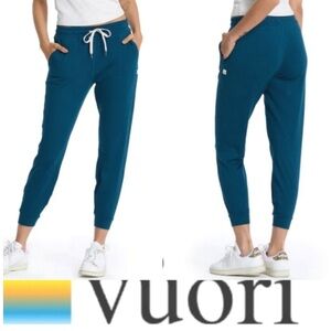 Vuori Performance Jogger Drawcord Pockets Mid Rise NWT Cosmo Heather Casual